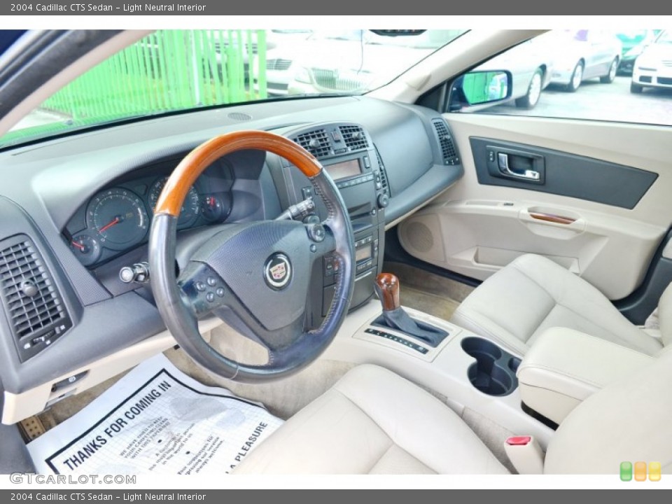 Light Neutral Interior Photo for the 2004 Cadillac CTS Sedan #106092331