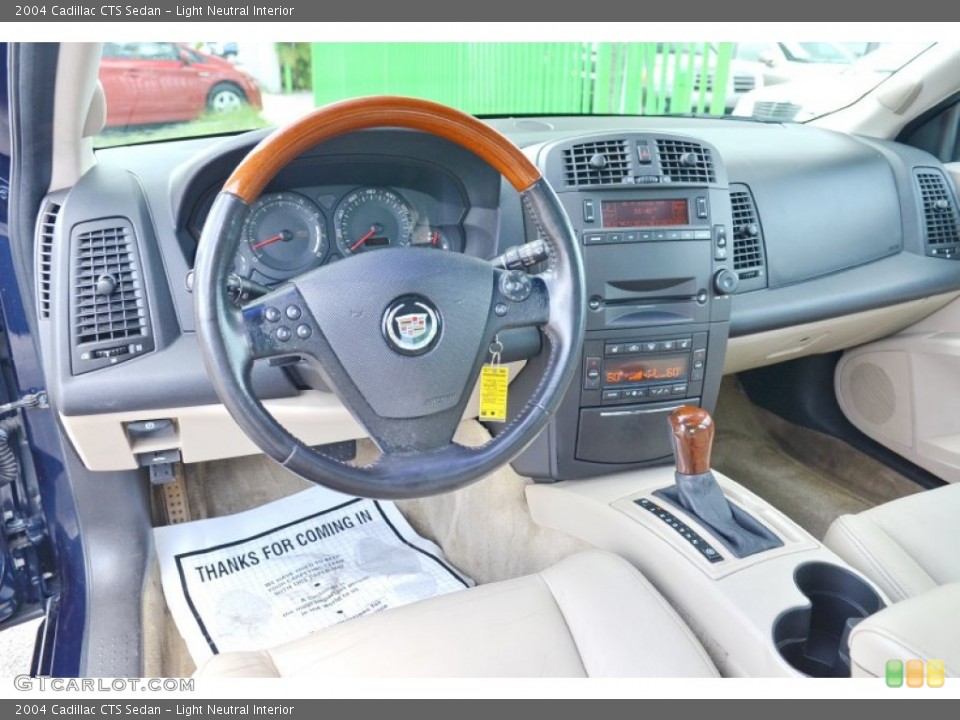 Light Neutral Interior Dashboard for the 2004 Cadillac CTS Sedan #106092562