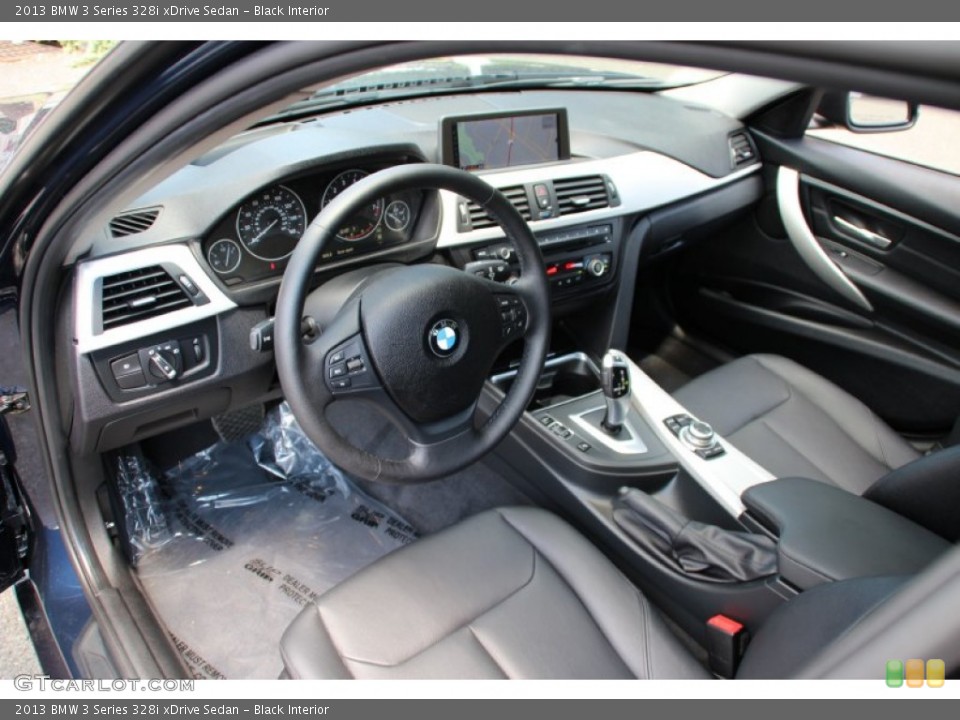 Black Interior Photo for the 2013 BMW 3 Series 328i xDrive Sedan #106094458