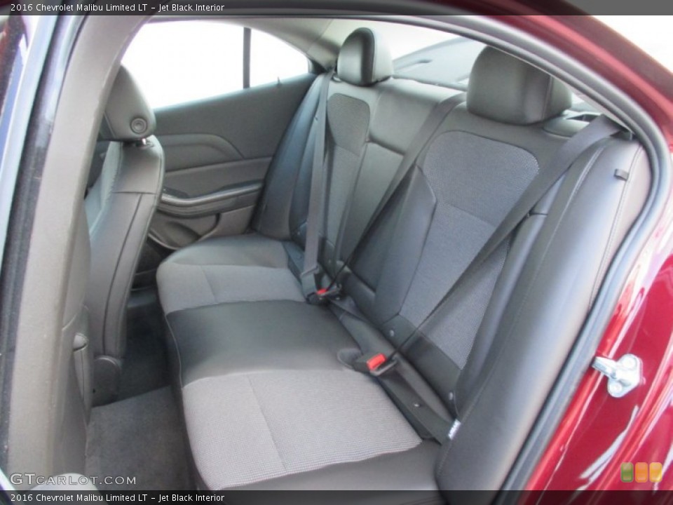 Jet Black Interior Rear Seat for the 2016 Chevrolet Malibu Limited LT #106121635