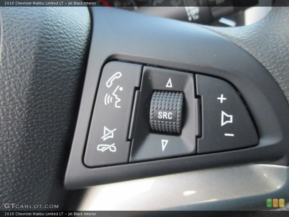 Jet Black Interior Controls for the 2016 Chevrolet Malibu Limited LT #106121785