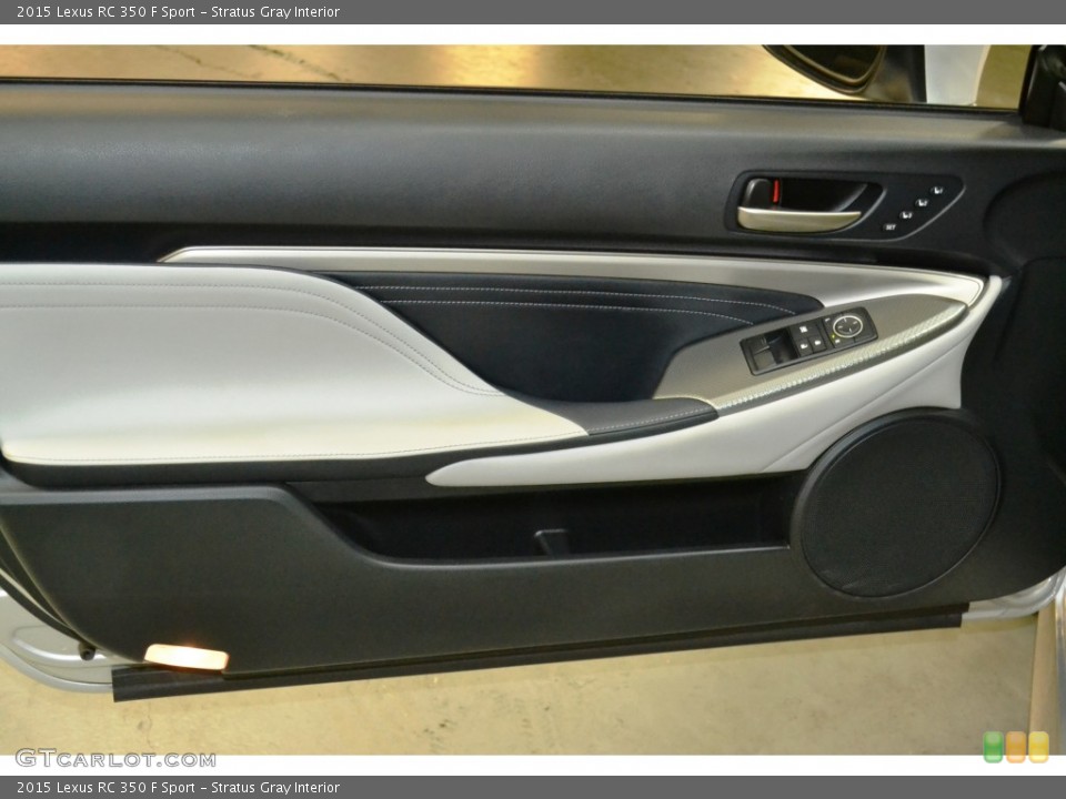 Stratus Gray Interior Door Panel for the 2015 Lexus RC 350 F Sport #106127875