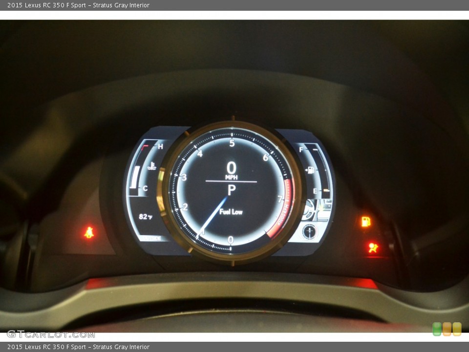 Stratus Gray Interior Gauges for the 2015 Lexus RC 350 F Sport #106128046
