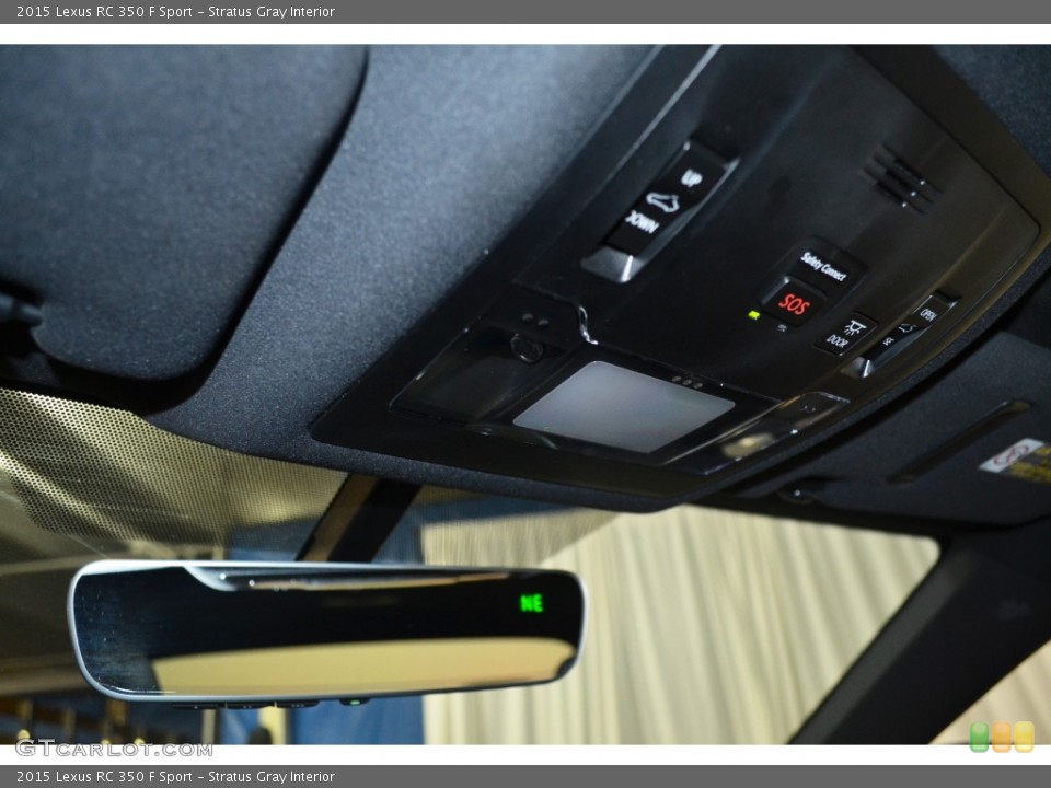 Stratus Gray Interior Controls for the 2015 Lexus RC 350 F Sport #106128145