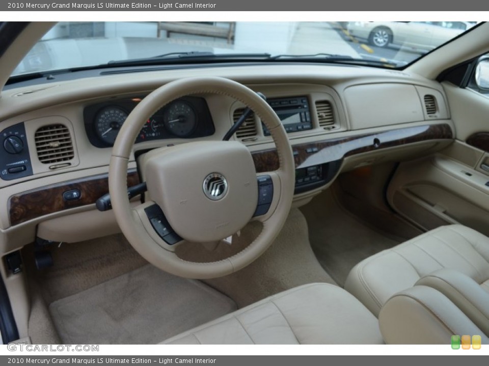 Light Camel Interior Dashboard for the 2010 Mercury Grand Marquis LS Ultimate Edition #106132261