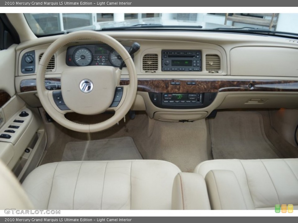 Light Camel Interior Dashboard for the 2010 Mercury Grand Marquis LS Ultimate Edition #106132294