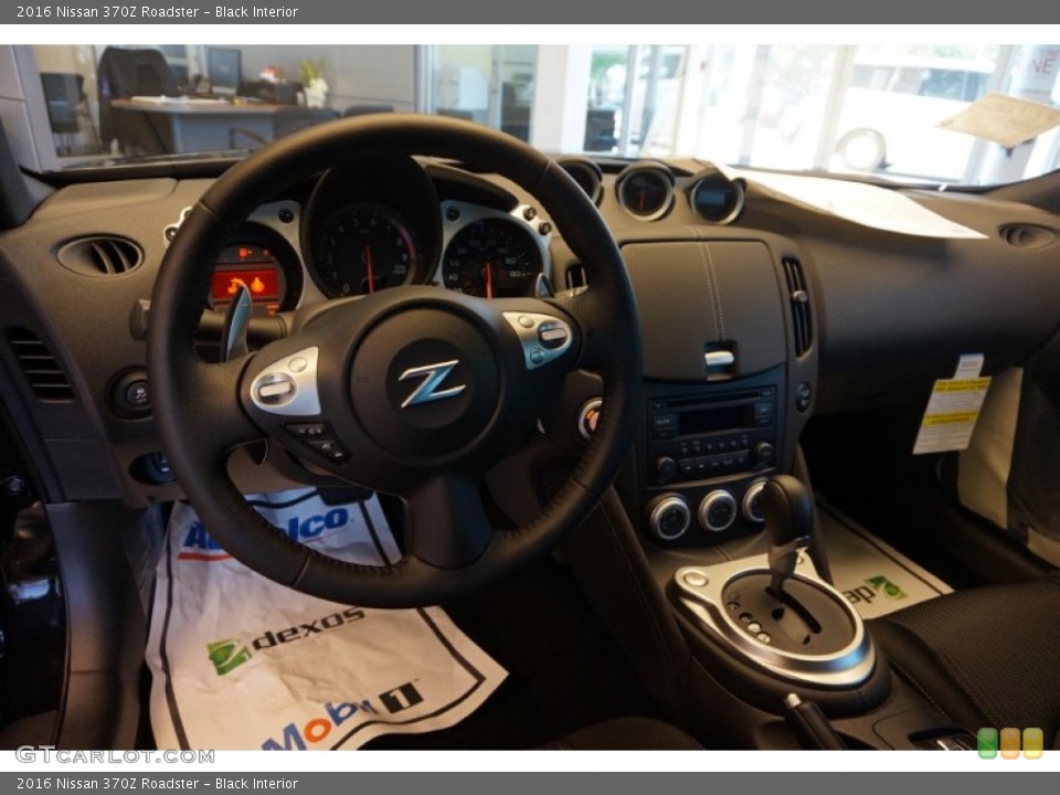 Black Interior Dashboard for the 2016 Nissan 370Z Roadster #106133872