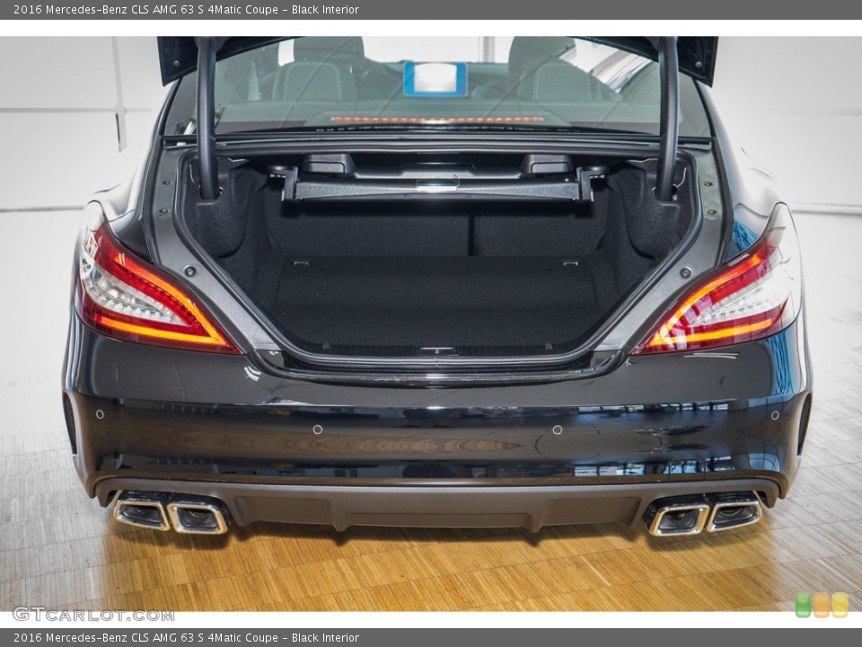 Black Interior Trunk for the 2016 Mercedes-Benz CLS AMG 63 S 4Matic Coupe #106137730