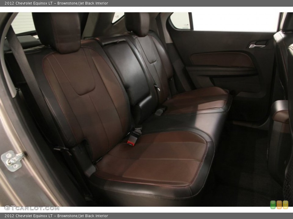 Brownstone/Jet Black Interior Rear Seat for the 2012 Chevrolet Equinox LT #106139749