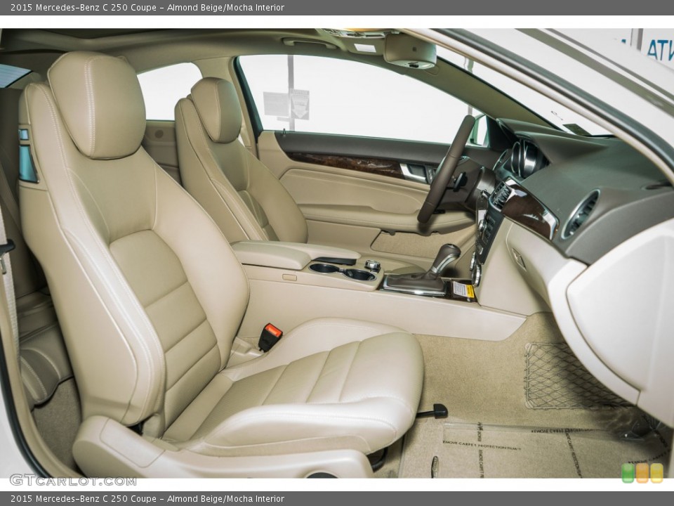 Almond Beige/Mocha Interior Photo for the 2015 Mercedes-Benz C 250 Coupe #106140133