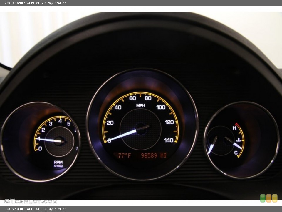 Gray Interior Gauges for the 2008 Saturn Aura XE #106142191