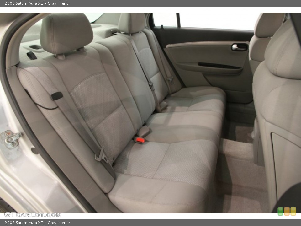 Gray Interior Rear Seat for the 2008 Saturn Aura XE #106142288