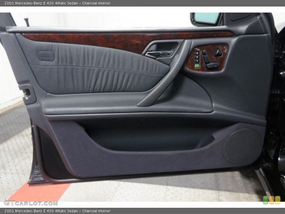 Charcoal Interior Door Panel for the 2001 Mercedes-Benz E 430 4Matic Sedan #106142914