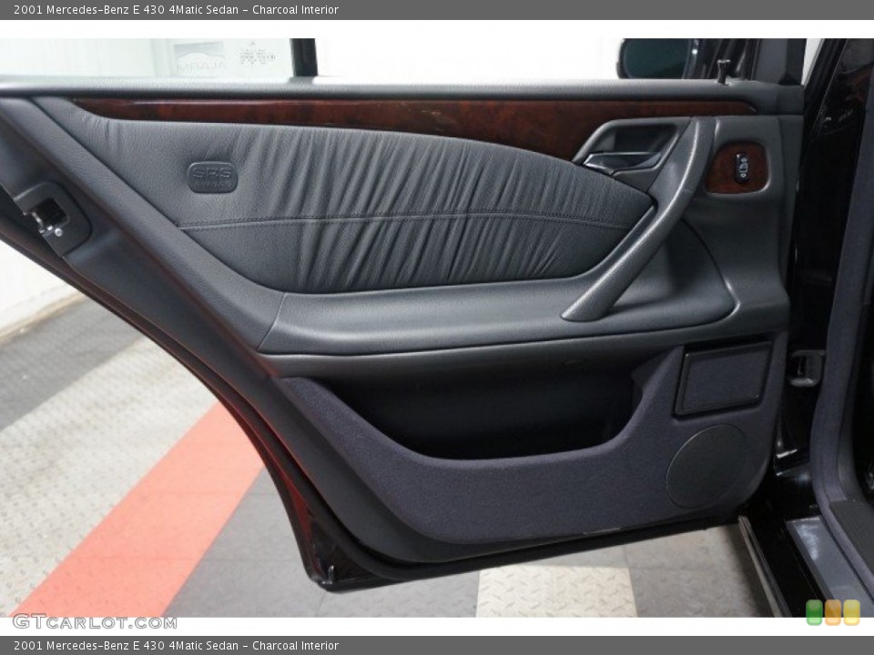 Charcoal Interior Door Panel for the 2001 Mercedes-Benz E 430 4Matic Sedan #106142968