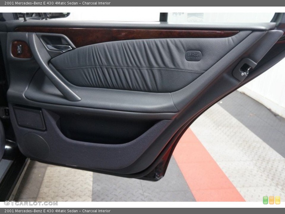 Charcoal Interior Door Panel for the 2001 Mercedes-Benz E 430 4Matic Sedan #106142981