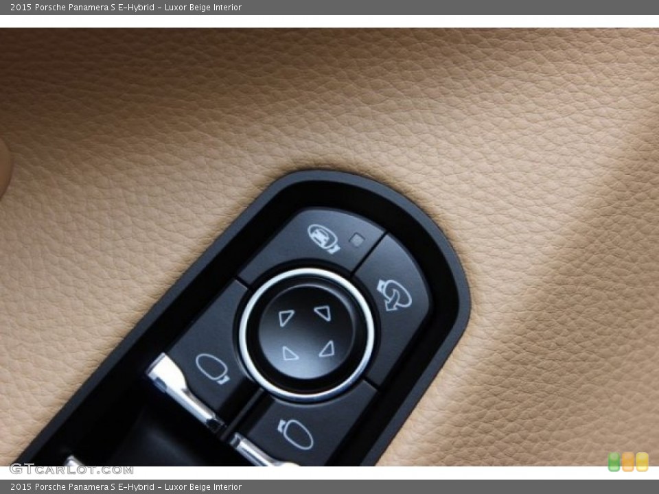 Luxor Beige Interior Controls for the 2015 Porsche Panamera S E-Hybrid #106143724
