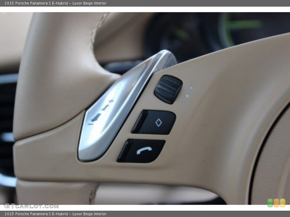 Luxor Beige Interior Transmission for the 2015 Porsche Panamera S E-Hybrid #106143952