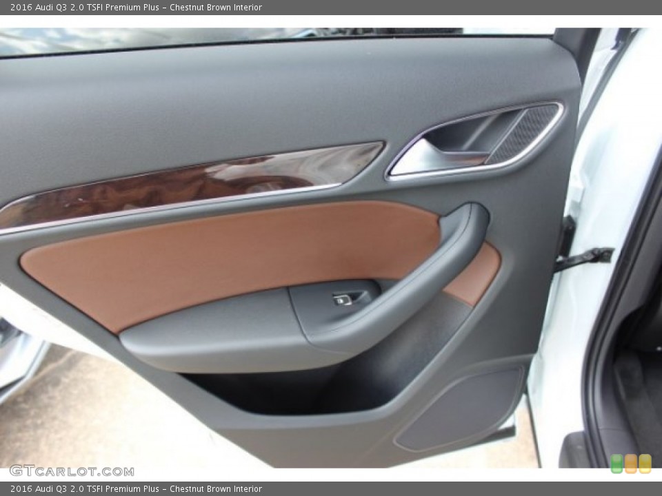 Chestnut Brown Interior Door Panel for the 2016 Audi Q3 2.0 TSFI Premium Plus #106144620