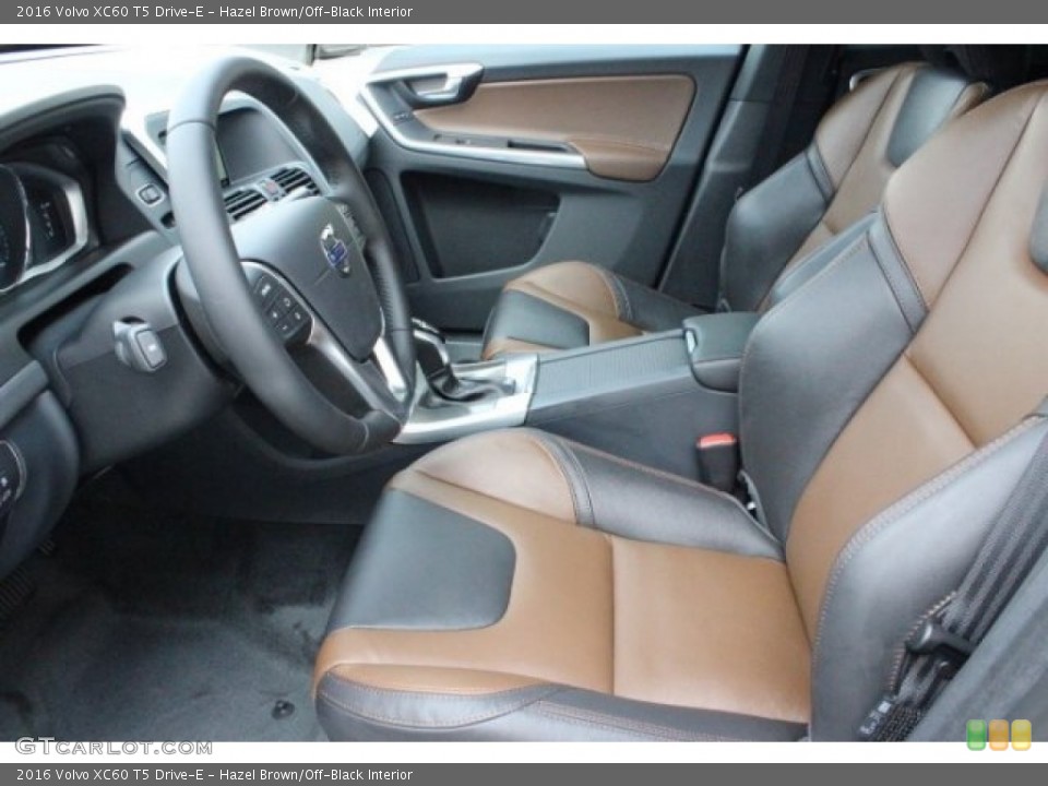 Hazel Brown/Off-Black Interior Front Seat for the 2016 Volvo XC60 T5 Drive-E #106145110