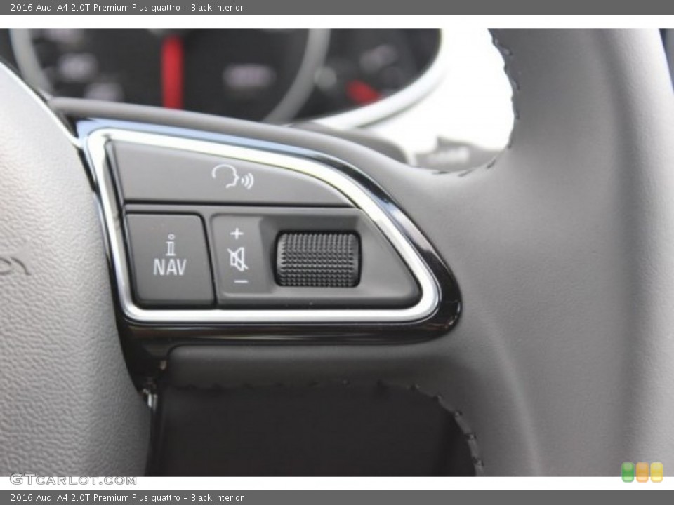 Black Interior Controls for the 2016 Audi A4 2.0T Premium Plus quattro #106145725