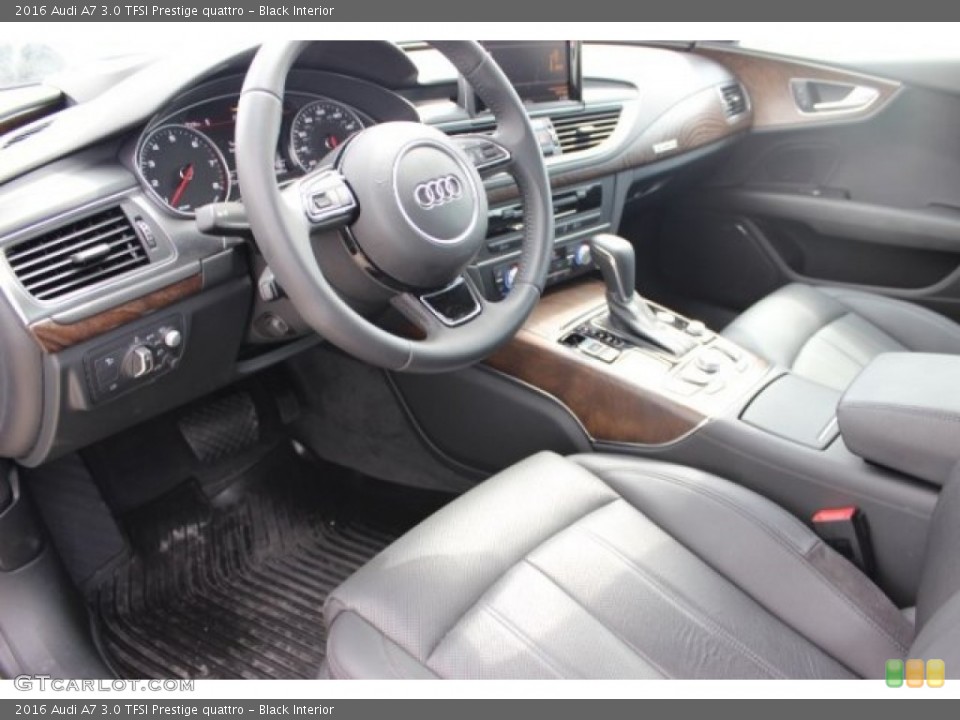 Black Interior Photo for the 2016 Audi A7 3.0 TFSI Prestige quattro #106146139
