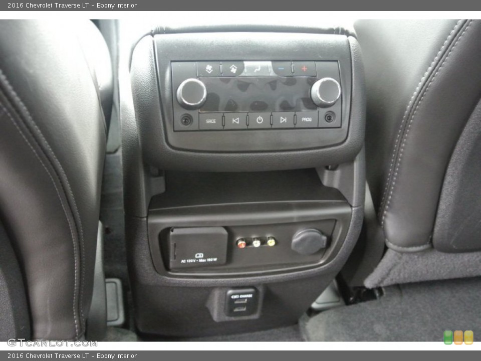 Ebony Interior Controls for the 2016 Chevrolet Traverse LT #106155583