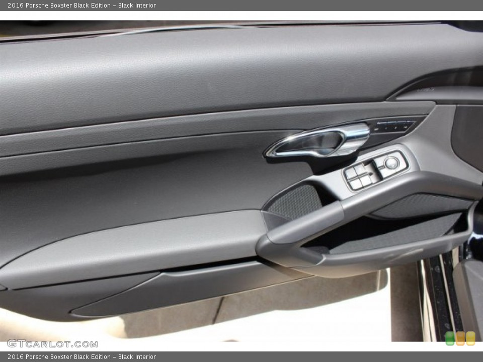 Black Interior Door Panel for the 2016 Porsche Boxster Black Edition #106164187