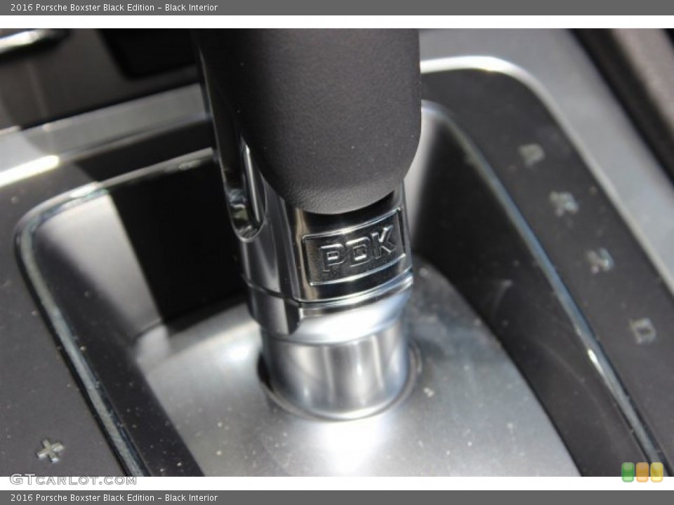 Black Interior Transmission for the 2016 Porsche Boxster Black Edition #106164373