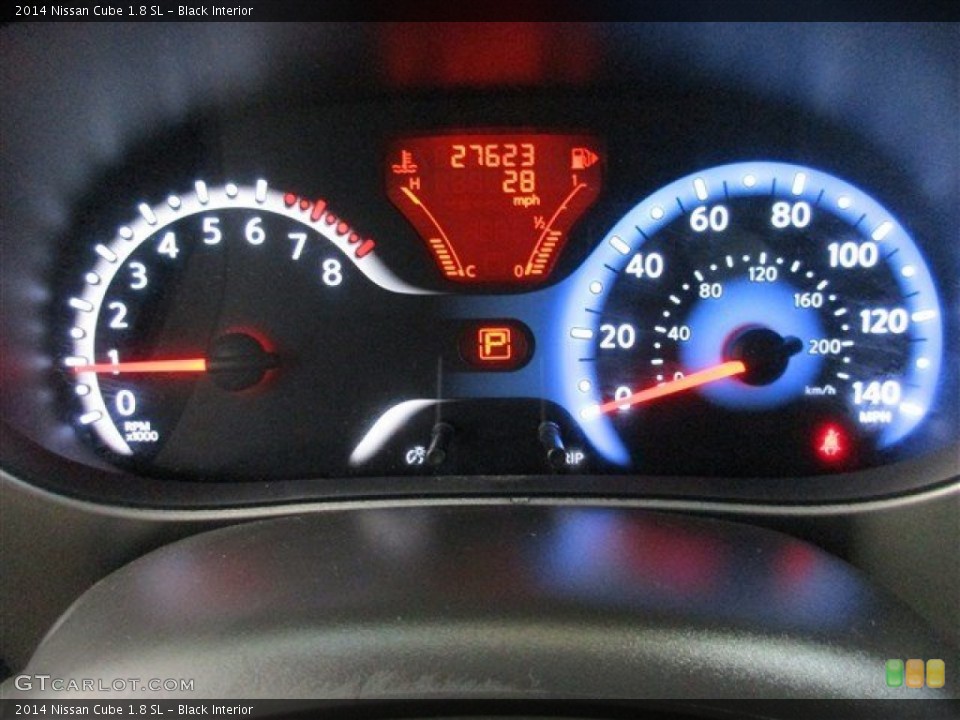 Black Interior Gauges for the 2014 Nissan Cube 1.8 SL #106165426