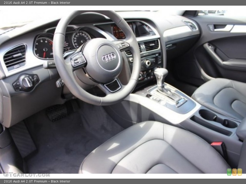 Black Interior Photo for the 2016 Audi A4 2.0T Premium #106166635