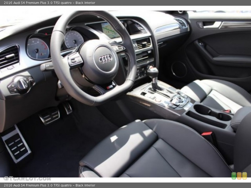 Black Interior Photo for the 2016 Audi S4 Premium Plus 3.0 TFSI quattro #106167430