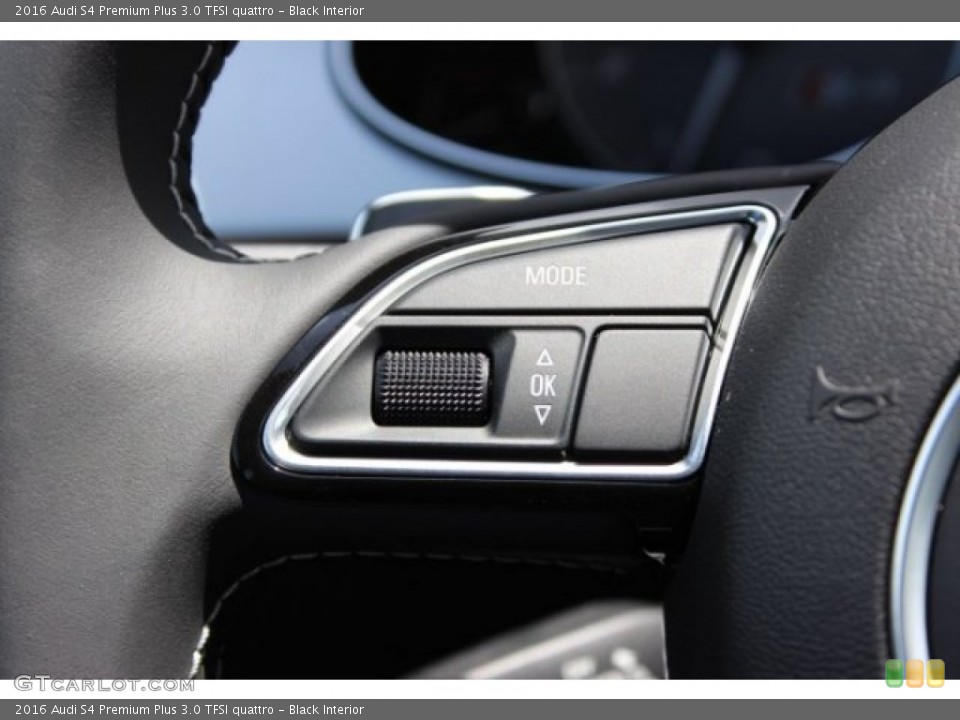 Black Interior Controls for the 2016 Audi S4 Premium Plus 3.0 TFSI quattro #106167728