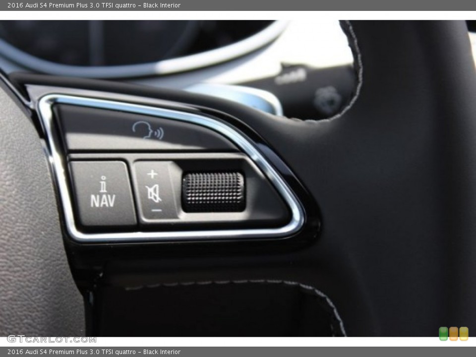 Black Interior Controls for the 2016 Audi S4 Premium Plus 3.0 TFSI quattro #106167745