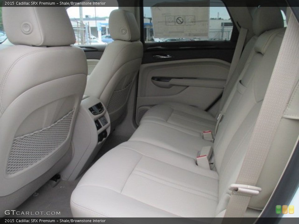 Shale/Brownstone Interior Rear Seat for the 2015 Cadillac SRX Premium #106167763
