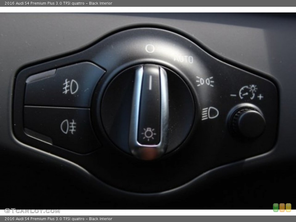Black Interior Controls for the 2016 Audi S4 Premium Plus 3.0 TFSI quattro #106167790