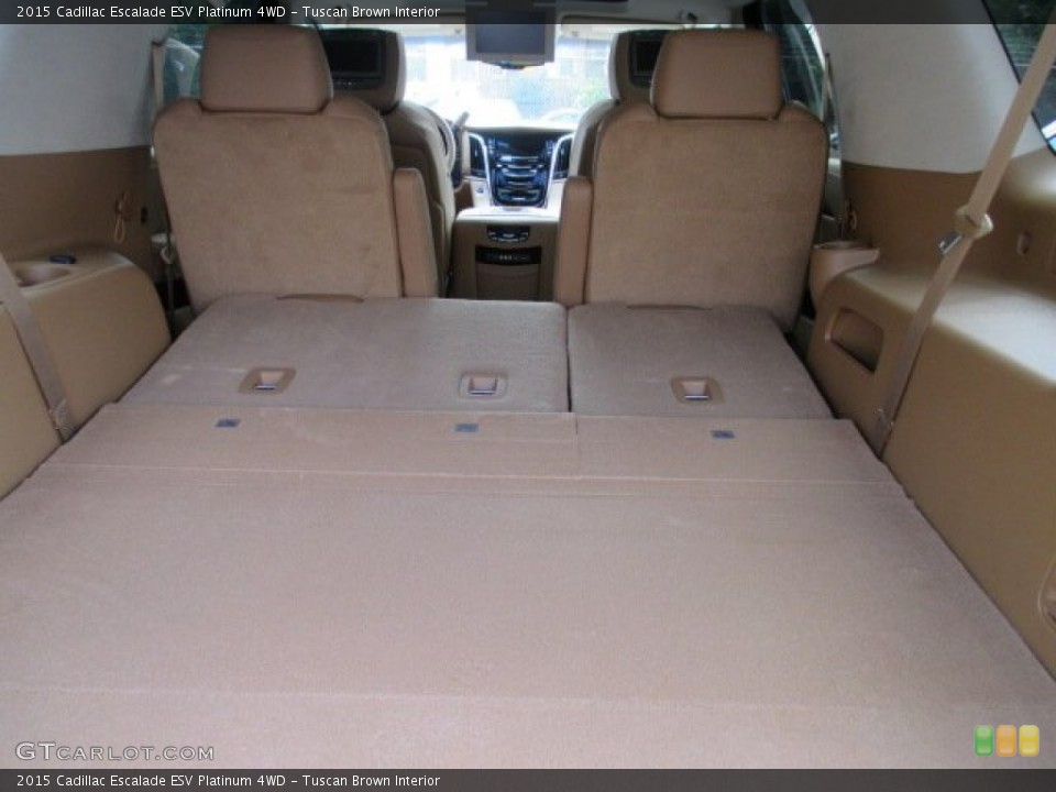 Tuscan Brown Interior Trunk for the 2015 Cadillac Escalade ESV Platinum 4WD #106169128