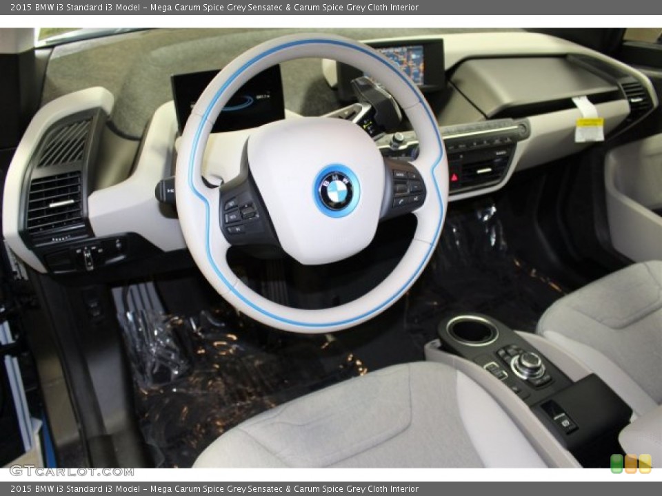 Mega Carum Spice Grey Sensatec & Carum Spice Grey Cloth Interior Prime Interior for the 2015 BMW i3  #106179430