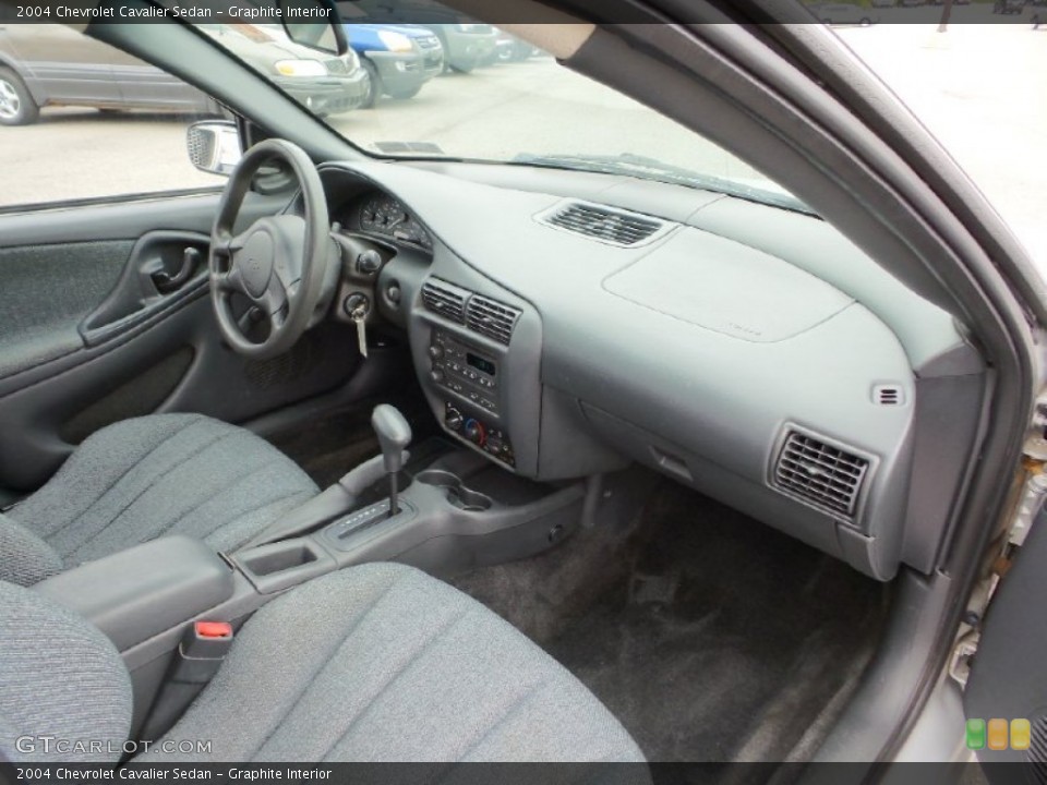 Graphite Interior Photo for the 2004 Chevrolet Cavalier Sedan #106180840