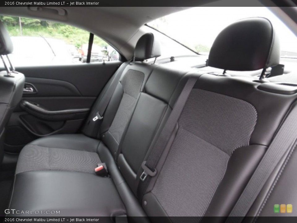 Jet Black Interior Rear Seat for the 2016 Chevrolet Malibu Limited LT #106183852