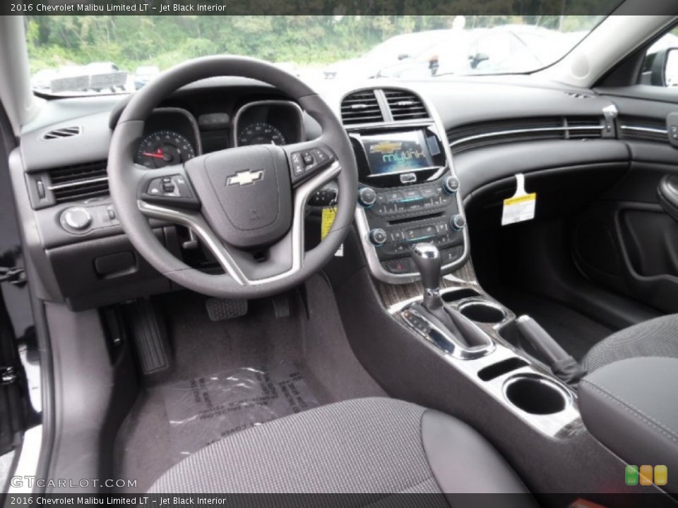 Jet Black Interior Prime Interior for the 2016 Chevrolet Malibu Limited LT #106183888