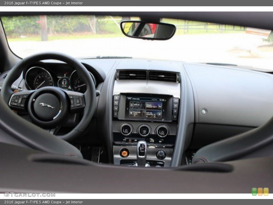 Jet Interior Dashboard for the 2016 Jaguar F-TYPE S AWD Coupe #106195585