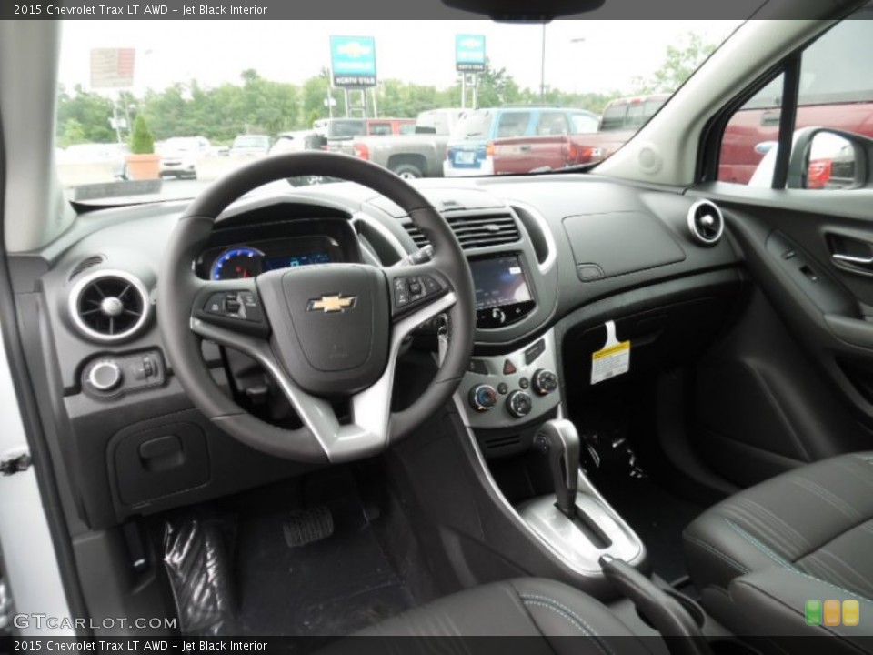 Jet Black Interior Prime Interior for the 2015 Chevrolet Trax LT AWD #106195840