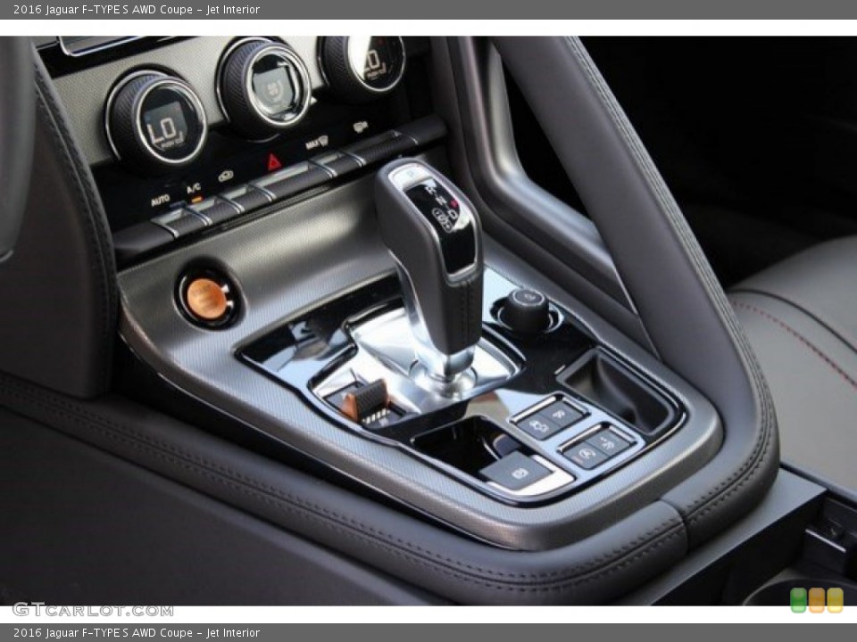 Jet Interior Transmission for the 2016 Jaguar F-TYPE S AWD Coupe #106195852