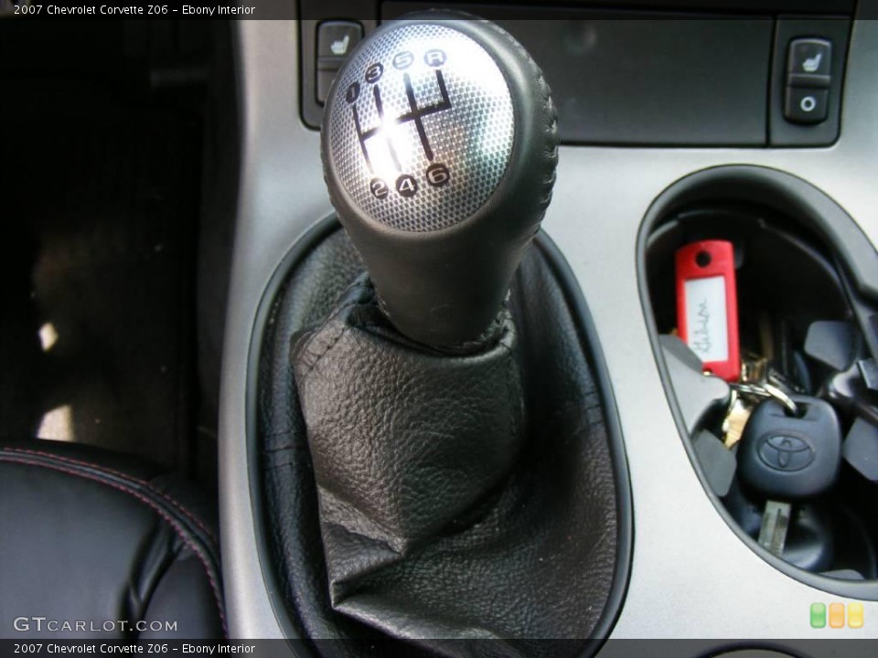 Ebony Interior Transmission for the 2007 Chevrolet Corvette Z06 #10619811