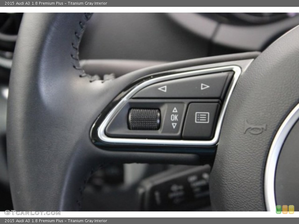 Titanium Gray Interior Controls for the 2015 Audi A3 1.8 Premium Plus #106208335