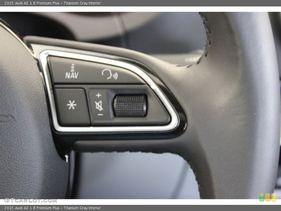 Titanium Gray Interior Controls for the 2015 Audi A3 1.8 Premium Plus #106208350