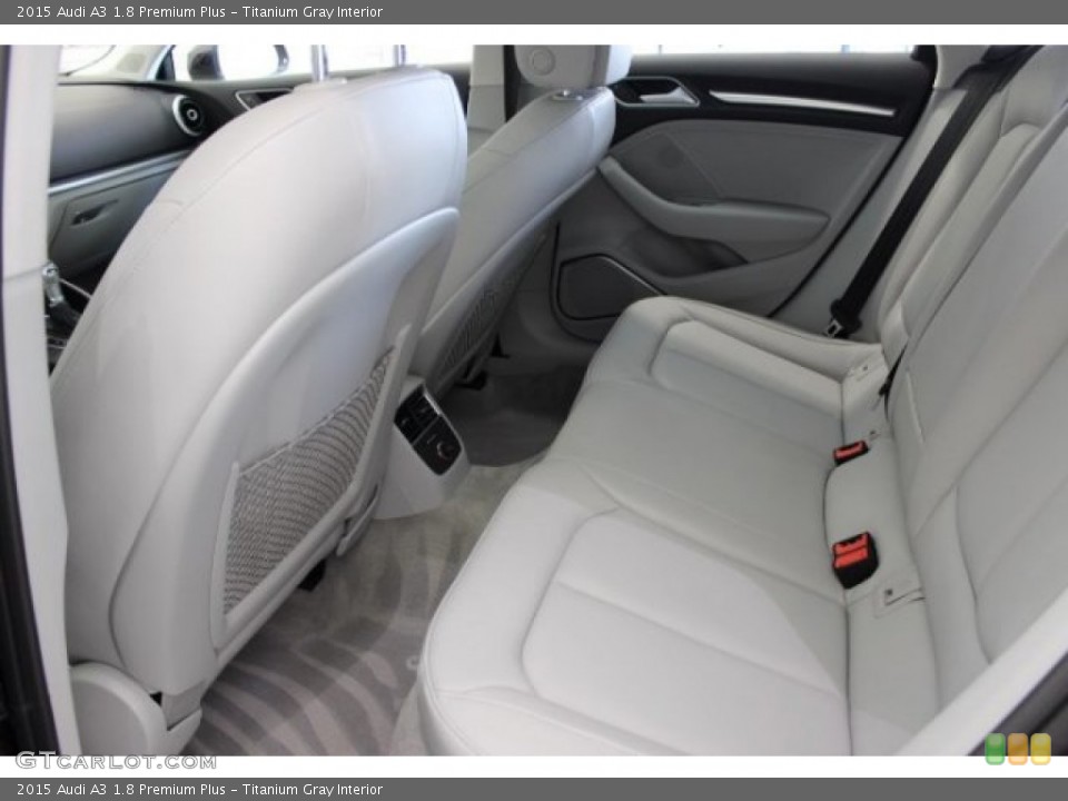 Titanium Gray Interior Rear Seat for the 2015 Audi A3 1.8 Premium Plus #106208452