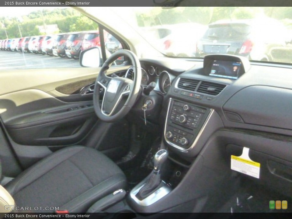 Ebony Interior Photo for the 2015 Buick Encore Convenience #106211341