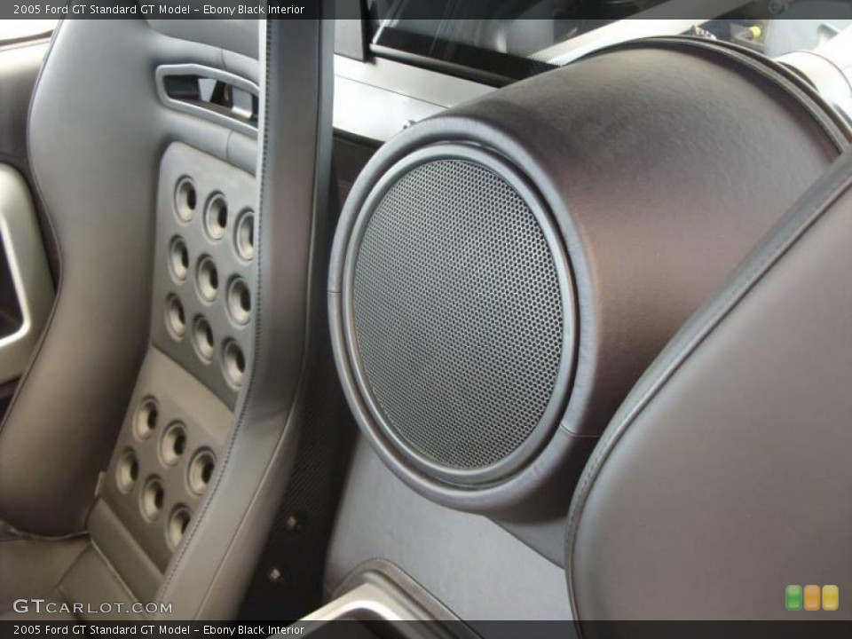 Ebony Black Interior Photo for the 2005 Ford GT  #10621723