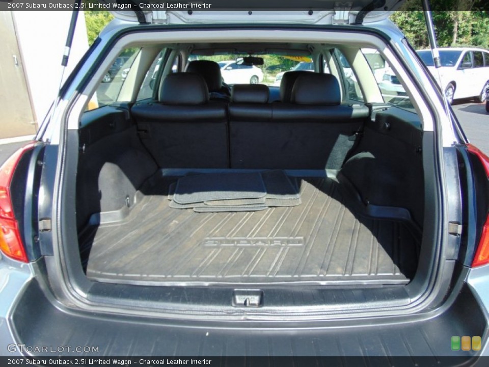 Charcoal Leather Interior Trunk for the 2007 Subaru Outback 2.5i Limited Wagon #106221982